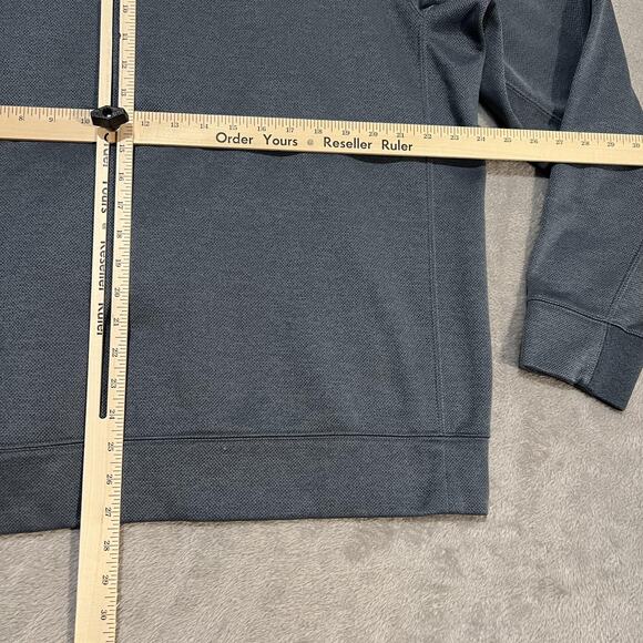 Nike Livestrong Hoodie Jacket Mens Large Gray Therma Fit Full Zip Athletic - Picture 9 of 9